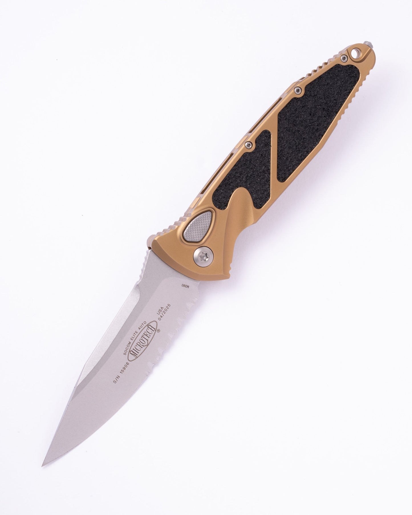 SOCOM ELITE S/E AUTO STONEWASH PARTIAL SERRATED TAN