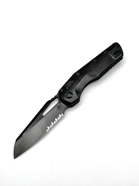 MSI RAM-LOK PARTIAL SERRATED MARFIONE SELECT DLC STONEWASH FINISH DLC STONEWASH FINISH SLAB SIDE TITANIUM W/ DLC TITANIUM ACCENT DLC DOUBLE VAPOR BLAST STAINLESS