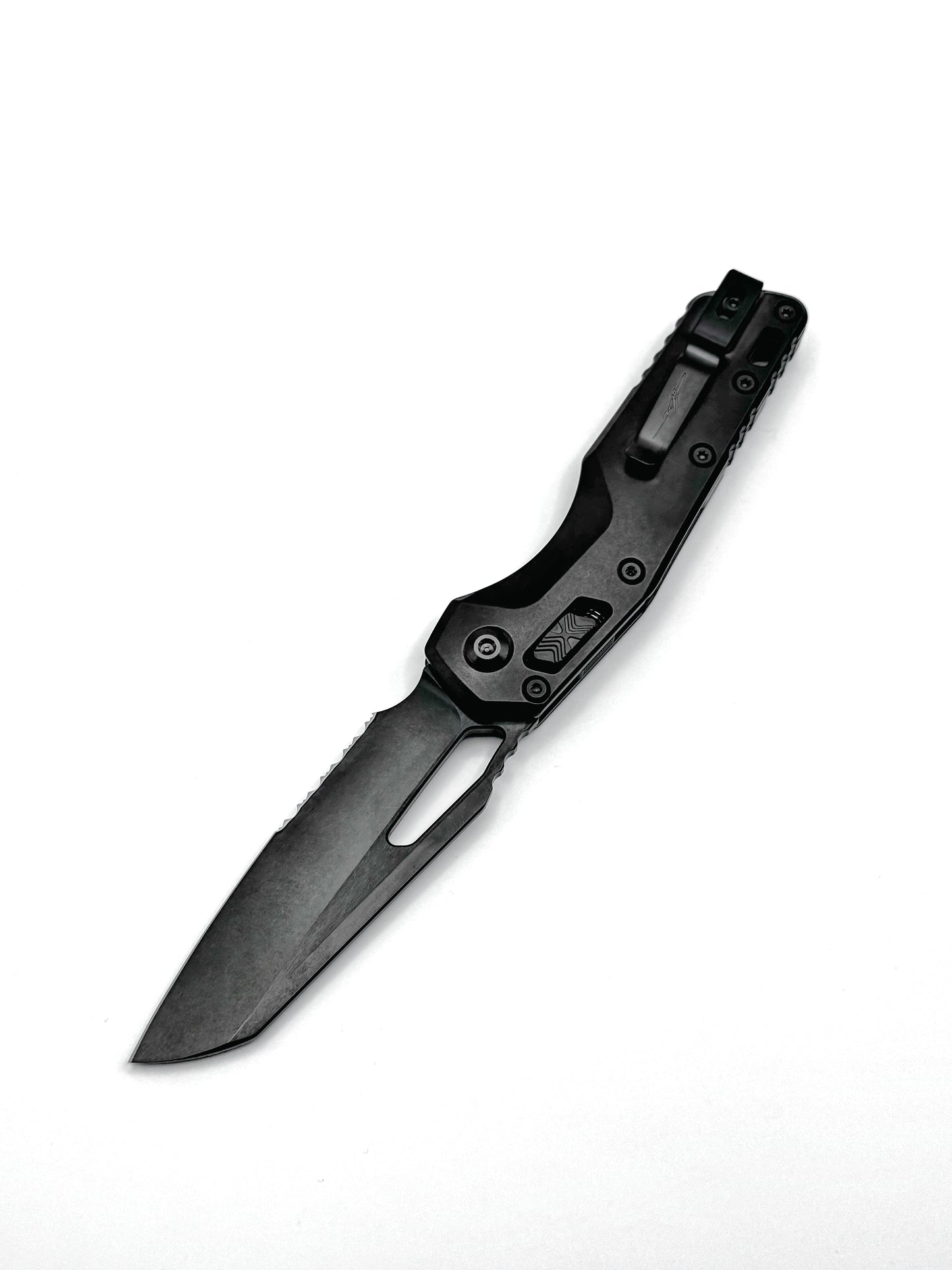 MSI RAM-LOK PARTIAL SERRATED MARFIONE SELECT DLC STONEWASH FINISH DLC STONEWASH FINISH SLAB SIDE TITANIUM W/ DLC TITANIUM ACCENT DLC DOUBLE VAPOR BLAST STAINLESS