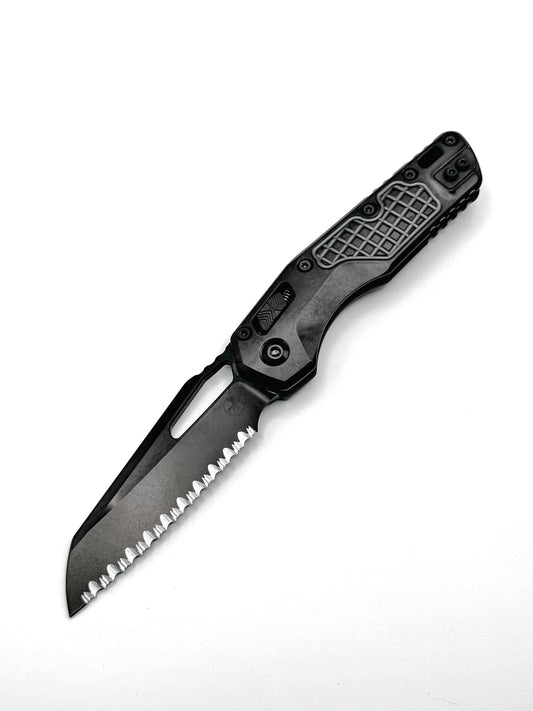 MSI RAM-LOK FULL SERRATED MARFIONE SELECT DLC STONEWASH FINISH DLC STONEWASH FINISH FRAG PATTERN TITANIUM W/ DLC TITANIUM ACCENT DLC DOUBLE VAPOR BLAST STAINLESS