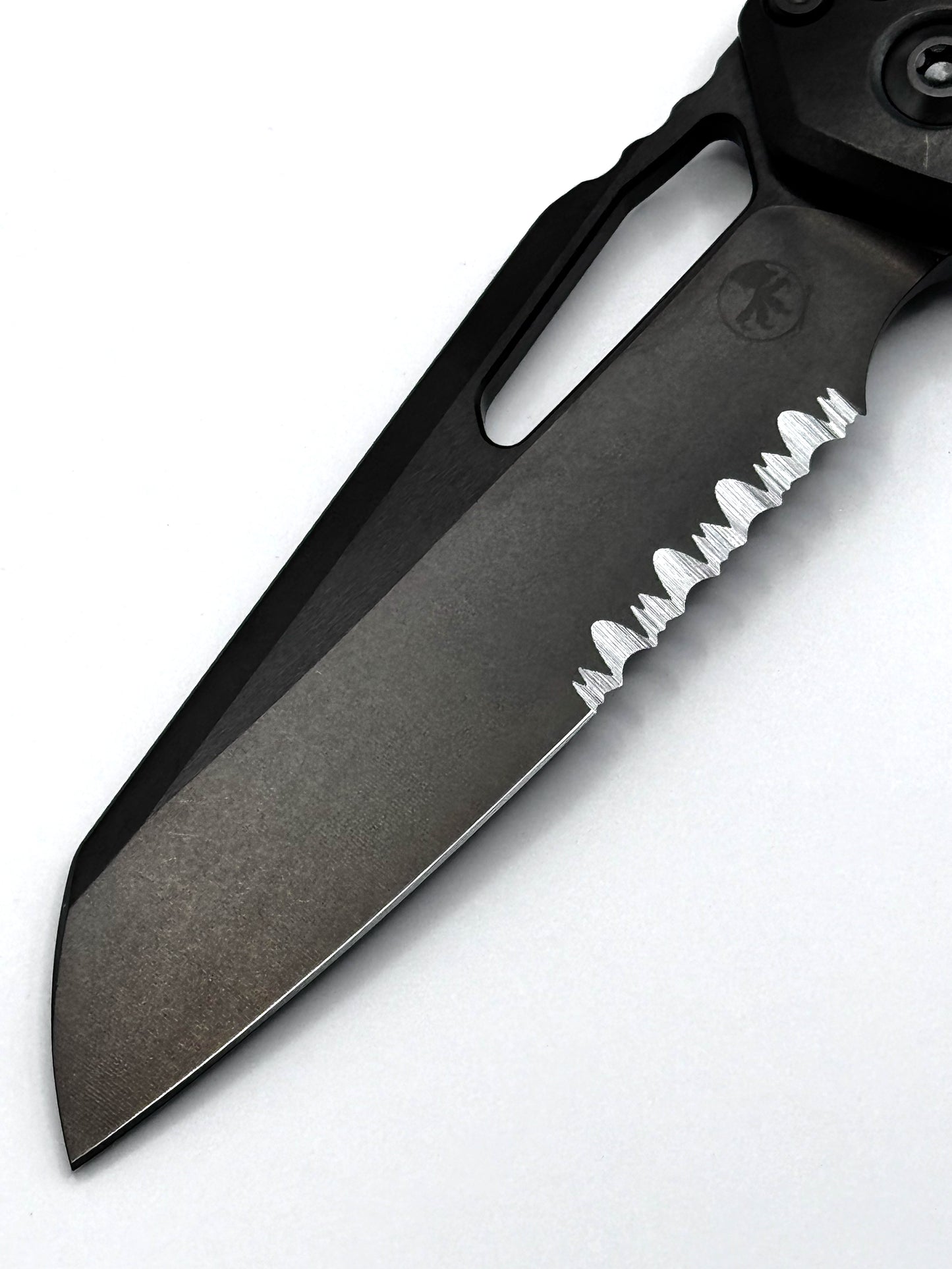 MSI RAM-LOK PARTIAL SERRATED MARFIONE SELECT DLC STONEWASH FINISH DLC STONEWASH FINISH SLAB SIDE TITANIUM W/ DLC TITANIUM ACCENT DLC DOUBLE VAPOR BLAST STAINLESS