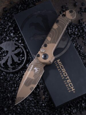 Microtech LUDT S/E Gen III Badlands Camo