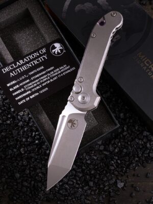 Microtech LUDT Tanto Marfione Select Purple