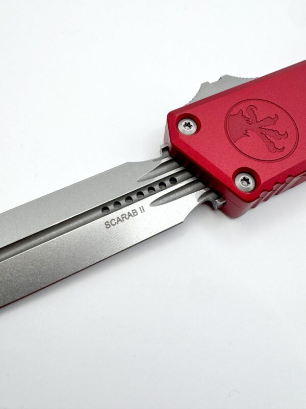 Microtech Scarab II Executive D/E Red