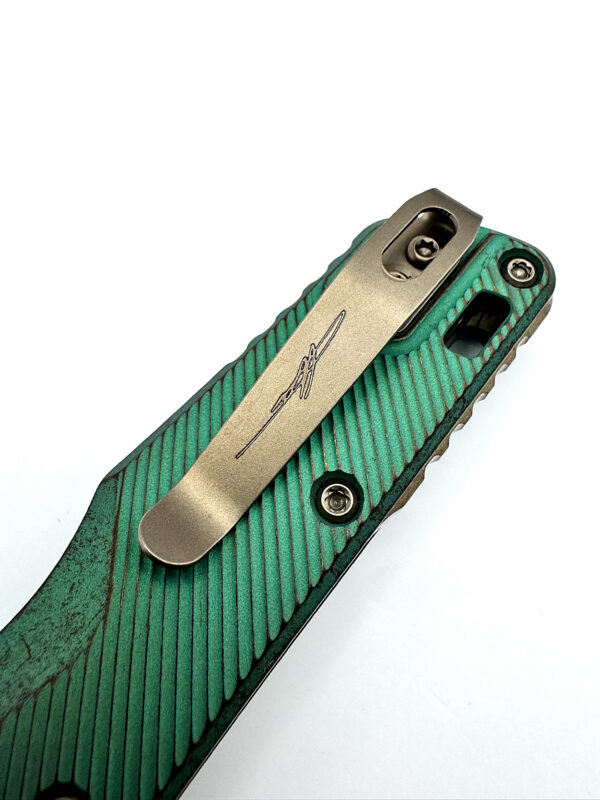 Microtech MSI Mini RAM-LOK Antique Green