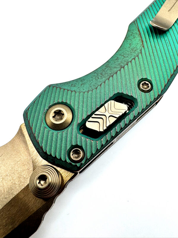 Microtech MSI Mini RAM-LOK Antique Green