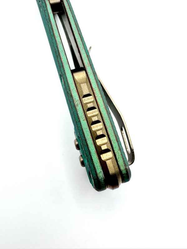 Microtech MSI Mini RAM-LOK Antique Green