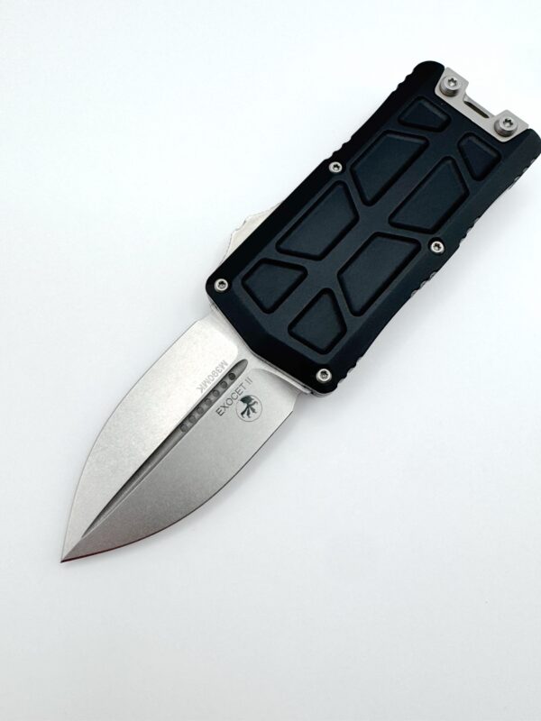 Microtech Exocet II D/E Stonewash Black