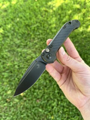 Microtech LUDT Clip Point DLC Carbon Fiber