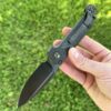 Microtech LUDT Clip Point DLC Carbon Fiber