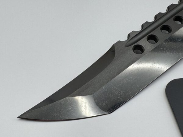 Marfione Custom Full DLC Cracked Ice Hefted Hard Cut Stainless Hellhound Combat Troodon